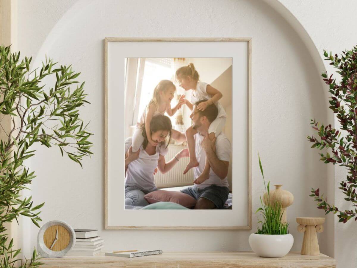 Print & frame photo