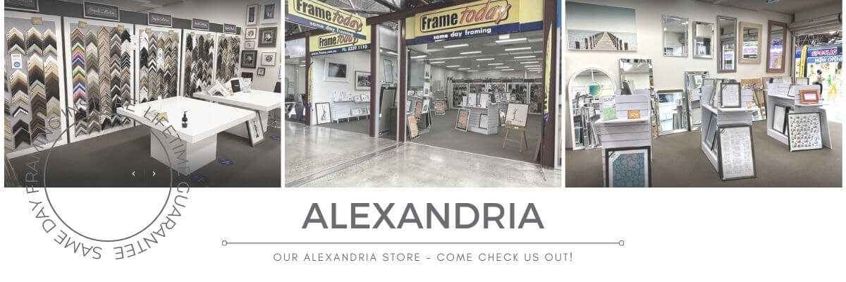 picture framing alexandria sydney