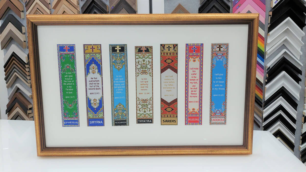 needlework framing gift